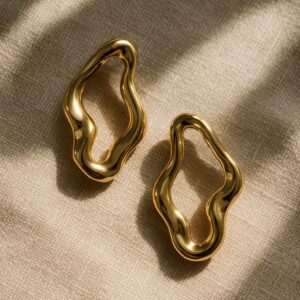 Gold Hoop Earrings